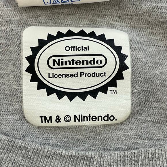The Legend of Zelda Tri-Force Graphic Tee Gray 3XL Nintendo Official Licensed - Picture 4 of 9